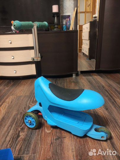 Самокат-беговел 2 в 1