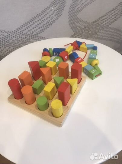 Бизиборд домик со светом