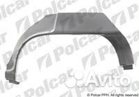 Ремкомплект крыла заднего левый зад для opel kadett E 09.84-08.91 4D 5D