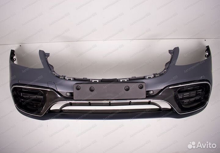 Бампер передний на Mercedes S-klass W222