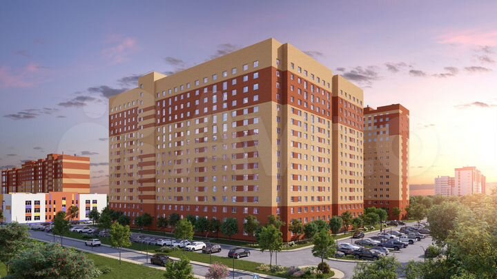 3-к. квартира, 66,5 м², 15/16 эт.