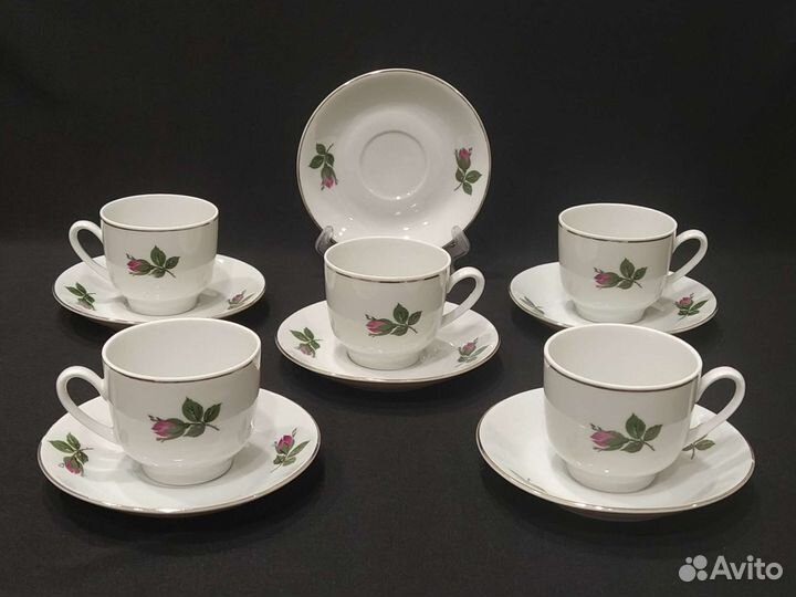 Сервиз кофейный, Болгария, по предметно