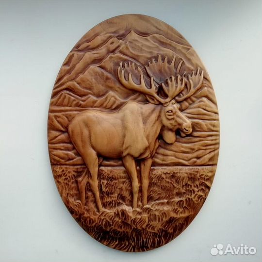 Деревянное панно