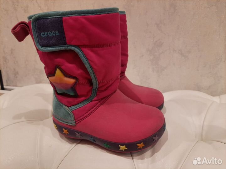 Crocs детские сапоги c8