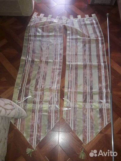 Тюль-жалюзи разная