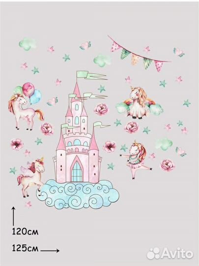 Интерьерные наклейки