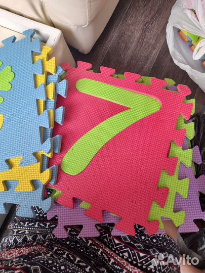Коврик пазл