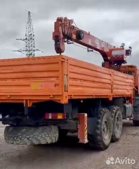 КамАЗ 43118-011-10 с КМУ, 2017