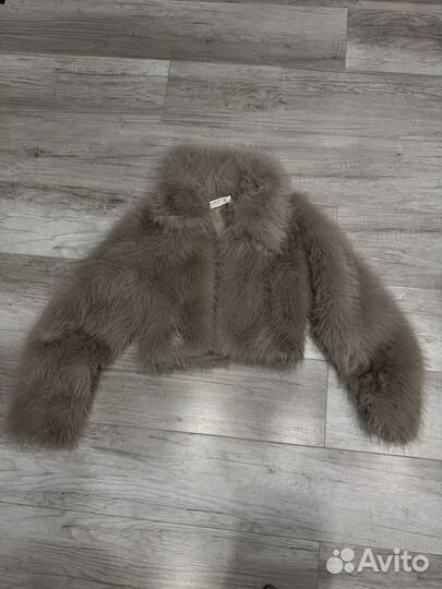 Шуба из эко меха