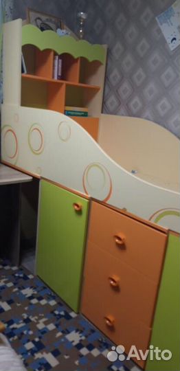 Кровать чердак