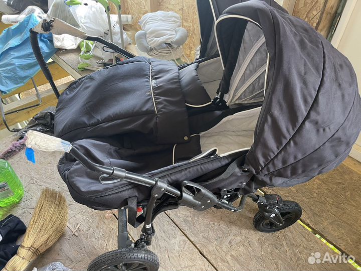 Детская коляска для двойни Mikado