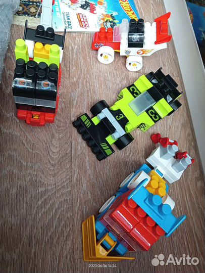 Конструктор Лего Bauer Набор 4 машины Hot Wheels