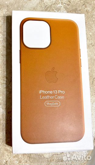 Чехол оригинал, кожа, на 13 Pro iPhone