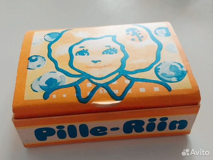 Винтажное детское мыло Pille-Riin/Пилле Рийн