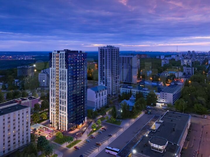 Квартира-студия, 30,7 м², 24/25 эт.