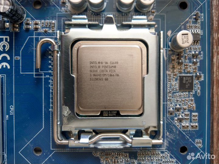 ASRock G41M-GS3 + Pentium E6600 LGA775