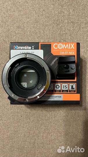 Адаптер Commlite AEF-MFT 0.71X Canon EF Micro 4/3