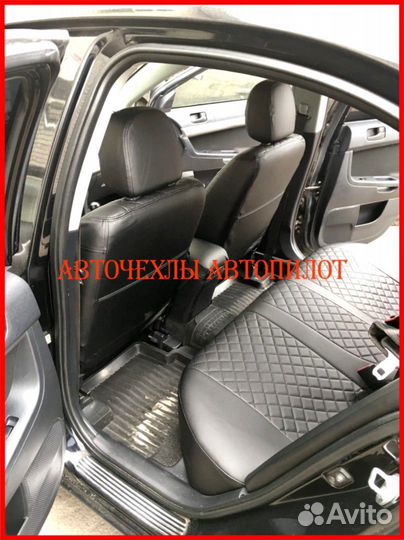 Чехлы Автопилот Mitsubishi Lancer 10 1 из экокожи