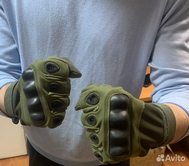 Перчатки тактические защитная вставка