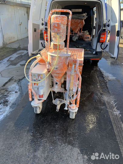 Аренда штукатурной станции pft g4