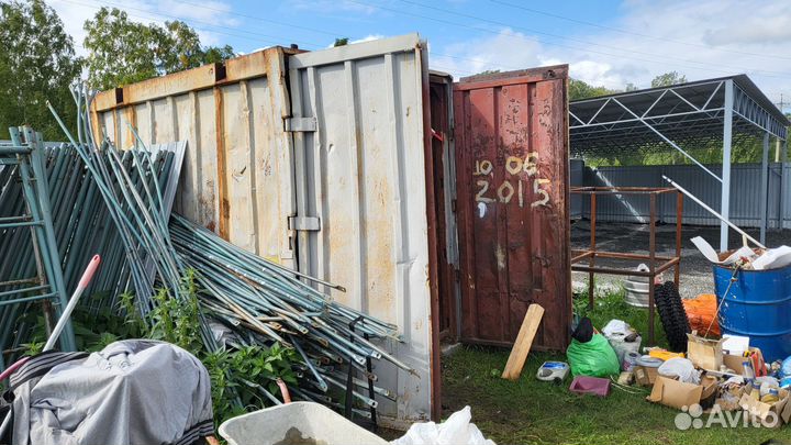 Гараж металлический