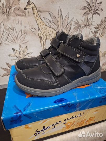 Ботинки демисезонные котофей 34