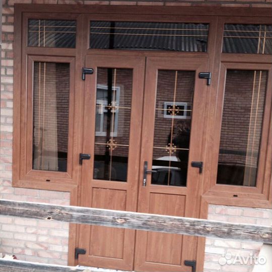 Пластиковые Витражи 400х290 102