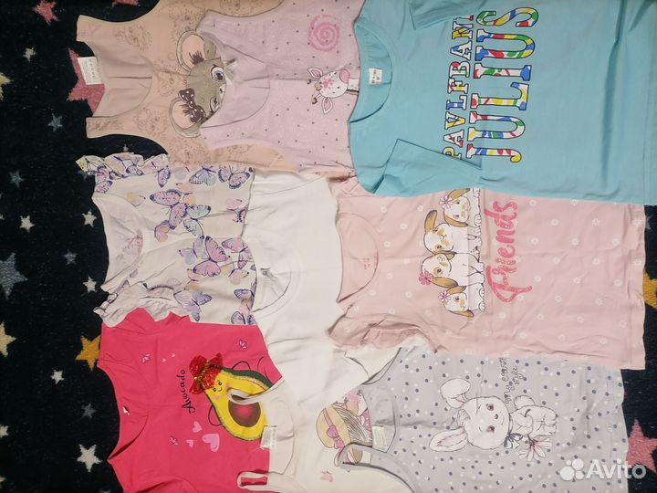 Пакет вещей для девочки, 98-104