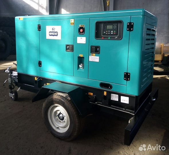 Дизельный генератор 50 квт на шасси