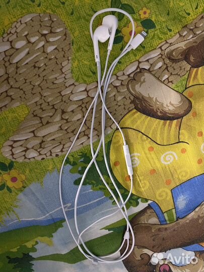 Наушники apple проводные lightning