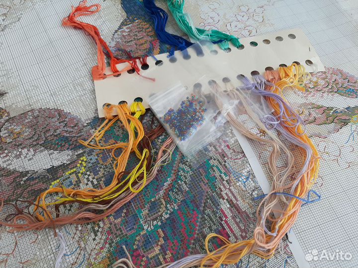 Набор для вышивания riolis Персидский сад, б.у