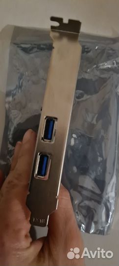 Контроллер PCI-E USB 3.0 двух портовый