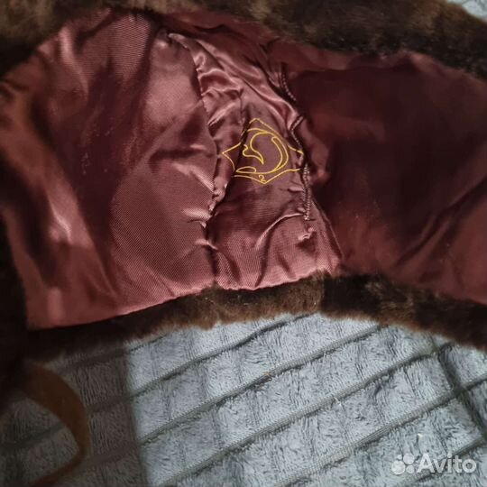 Детская меховая шапка СССР, новая