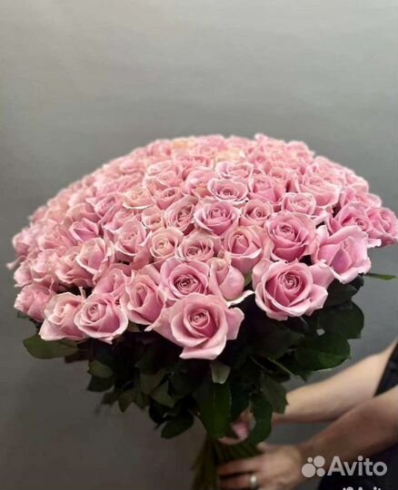 Букеты из роз, 51 роза, 101 роза, 151 роза