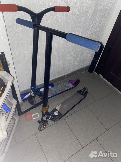 Трюковой самокат кастом в парк