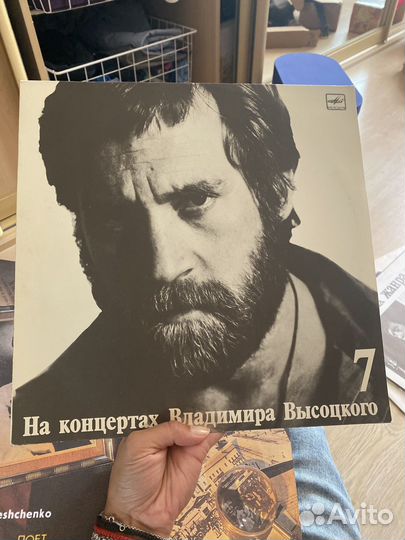 Пластинки Высоцкий