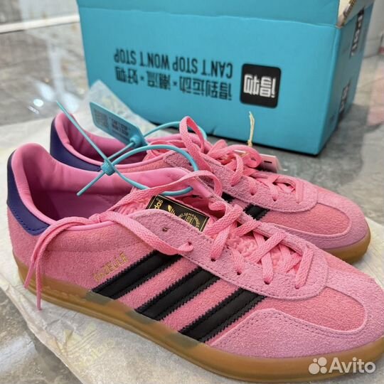 Adidas gazelle indoor pink bliss purple оригинал