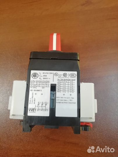 Аварийный выключатель-разъединитель 32А (VVE1)