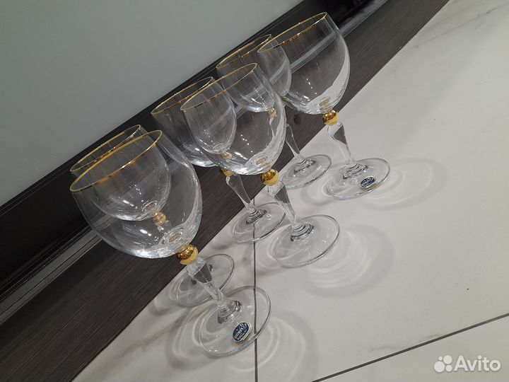 Набор бокалов для вина Bohemia Carmen 6 шт. 200 мл