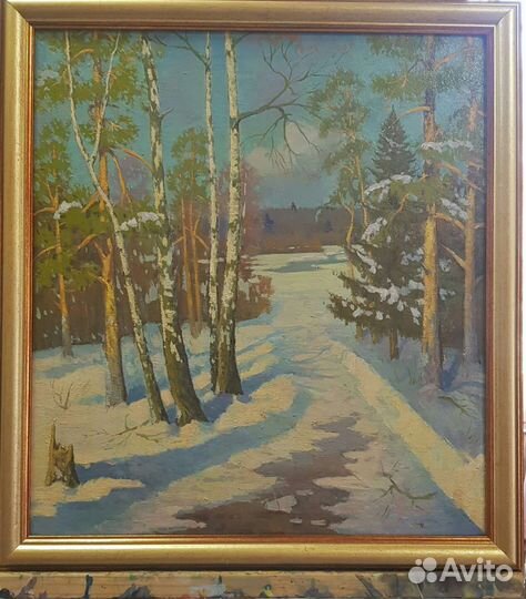 Картина маслом на холсте пейзаж