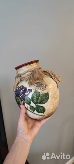Ваза ручная работа