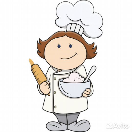 Повар в кафе-столовую