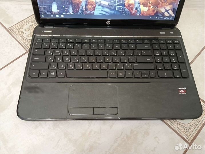 Мощный HP A10 4600m 6гб AMD 7670m