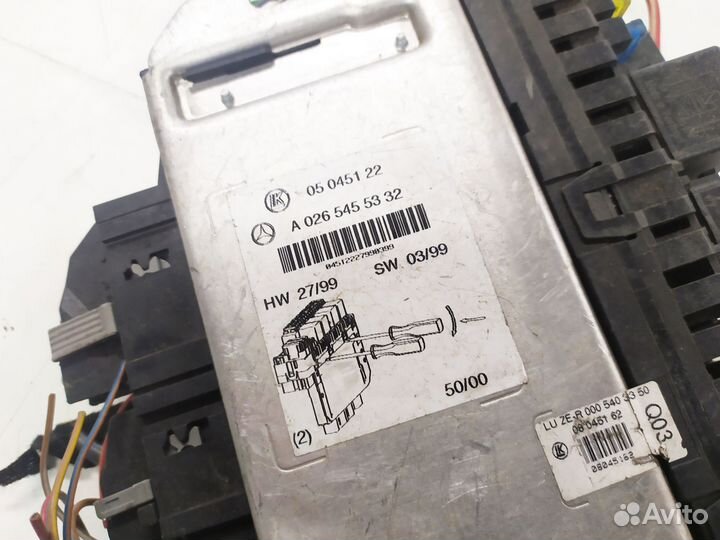 Блок SAM передний правый W220 W215