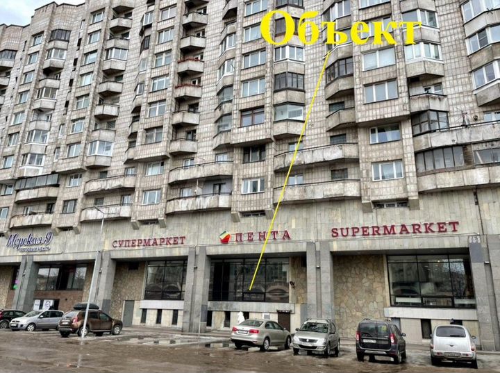 288м² активное у м.Приморская