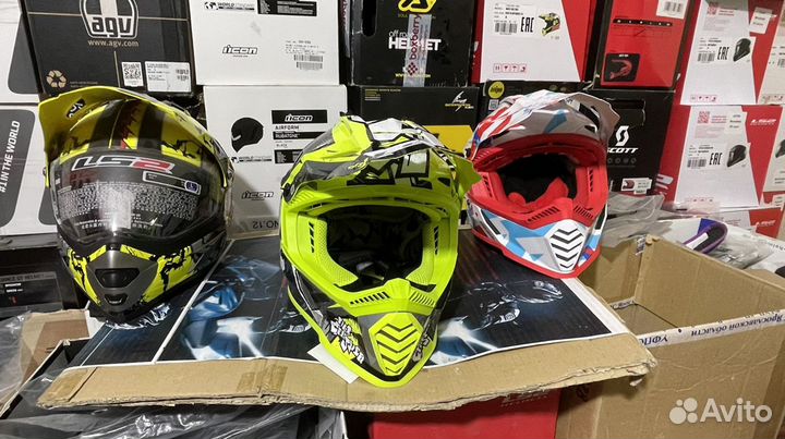 Шлем эндуро ls2