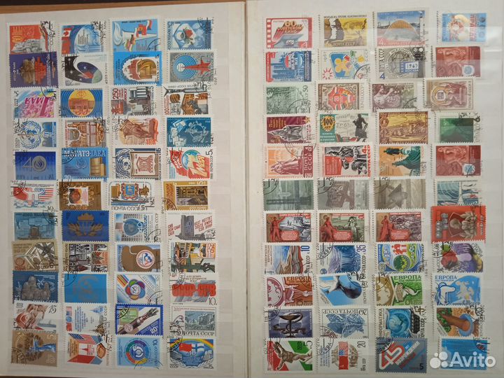 Марки СССР, иностранные. Более 500 шт. Набор а1