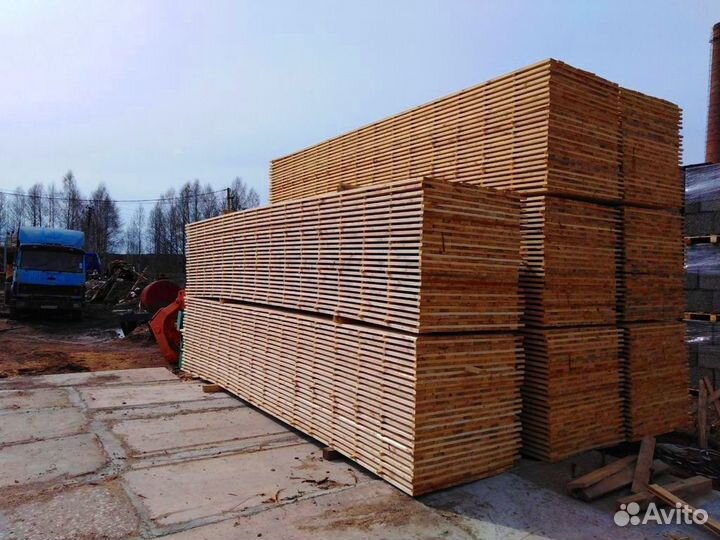 Качественная доска 50х150х6000мм, сосна, гост