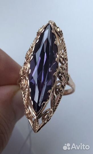 Золотое кольцо 583 СССР маркиза