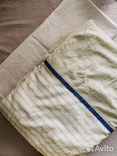 Детское одеяло, подушка и два коплекта белья IKEA